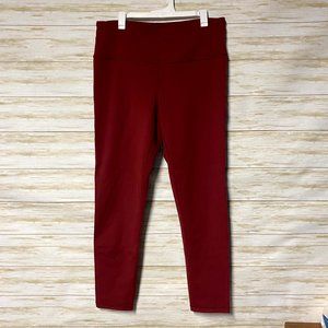 Red Prana Workout Leggings